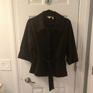 Tyler Boe EUC Timeless Black Jacket, Great Wardrobe Layering Piece, Size 6 (#14)